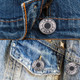 17mm No-Sew Jean Button Replacements - Silver "Jeans Fashion"